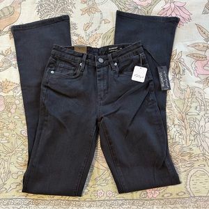 NWT Free People Blank NYC Collab - Hoyt High Rise Mini Flare size 25